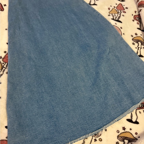 NWT Free People Just Float On Light Wash Bell Bottom Jeans Size 27 - Picture 6 of 11